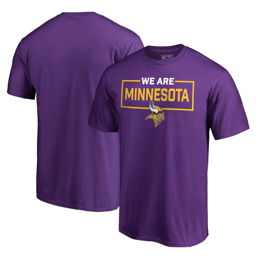 Minnesota Vikings We Are Icon T-Shirt - Purple discount