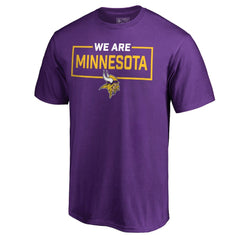 Minnesota Vikings We Are Icon T-Shirt - Purple discount