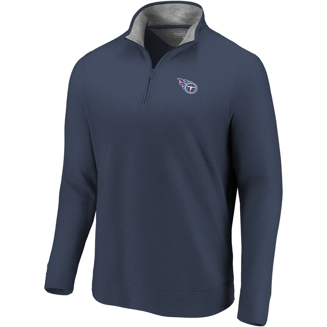 Tennessee Titans Vineyard Vines Saltwater Quarter-Zip Jacket - Navy for sale