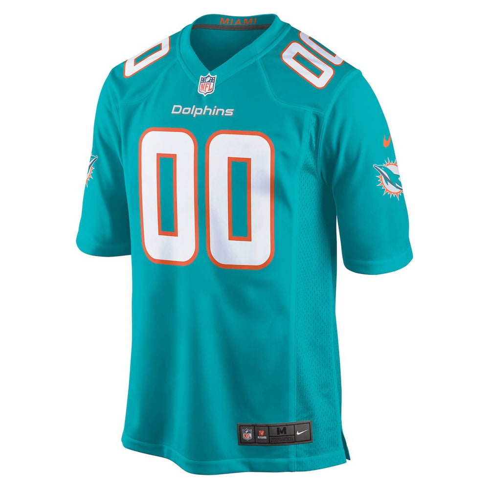 Miami Dolphins Youth Custom Game Jersey - Aqua | Nike online