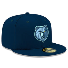 Memphis Grizzlies New Logo Team Color 59FIFTY Fitted Hat - Blue | New Era shop
