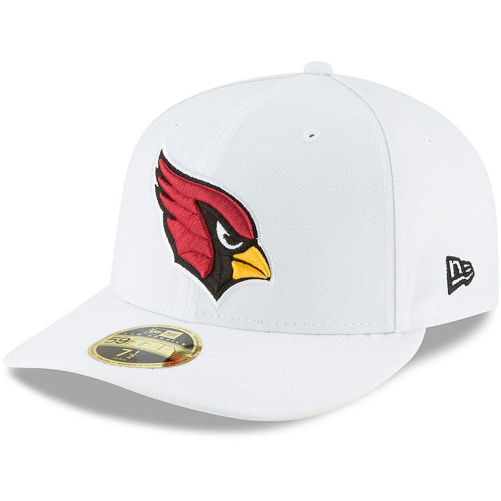 Arizona Cardinals New Era Omaha Low Profile 59FIFTY Fitted Hat - White outlet