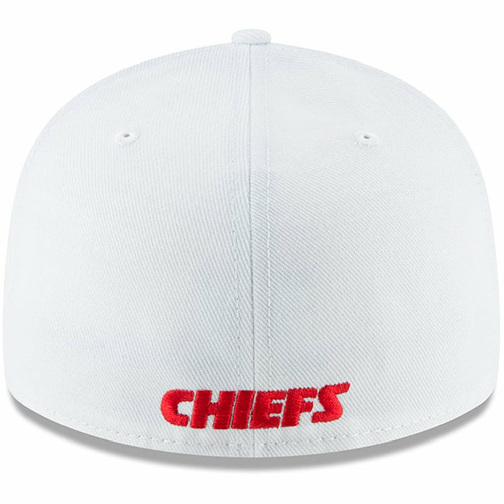 Kansas City Chiefs New Era Omaha Low Profile 59FIFTY Fitted Hat - White for sale