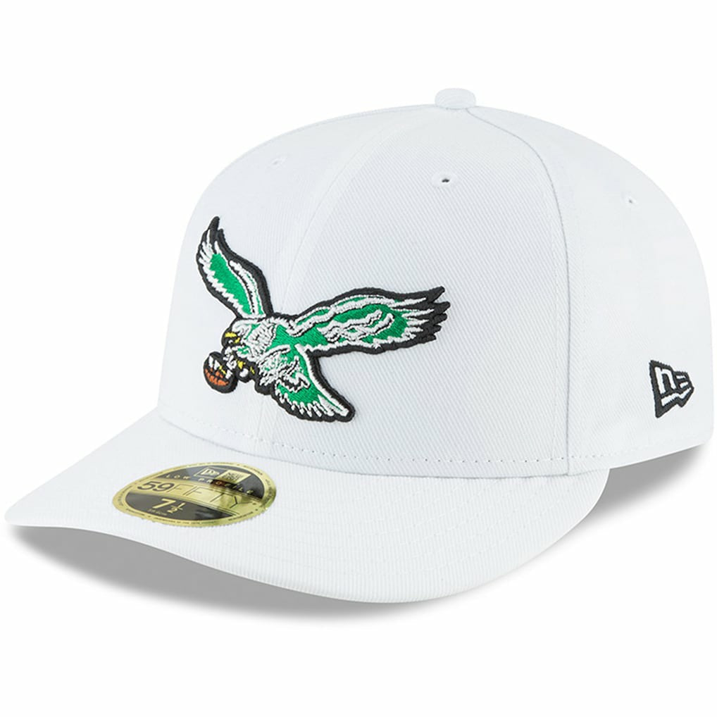 Philadelphia Eagles New Era Omaha Low Profile 59FIFTY Fitted Hat - White sale