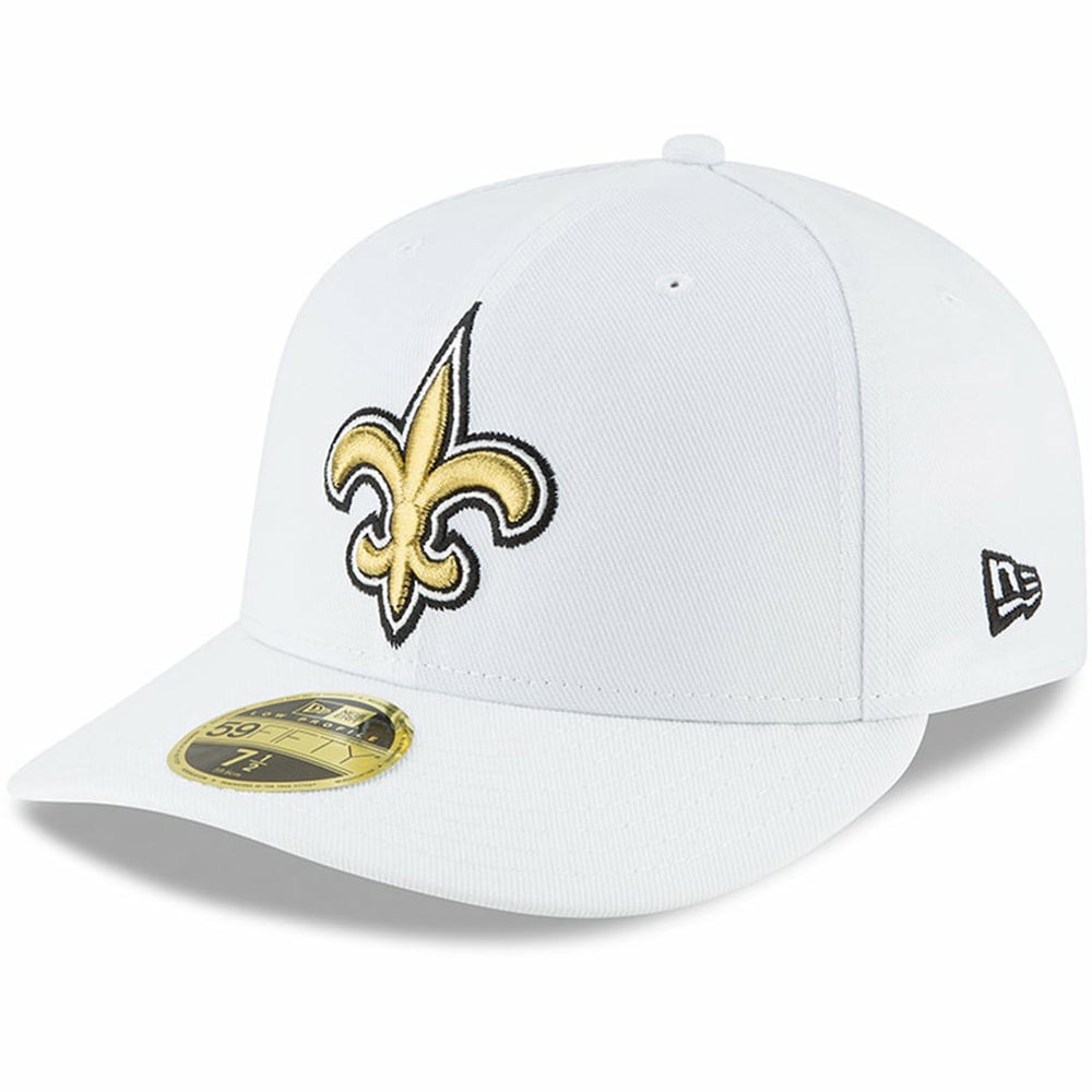 New Orleans Saints New Era Omaha Low Profile 59FIFTY Fitted Hat - White discount