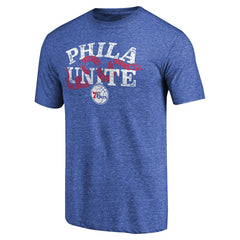 Philadelphia 76ers Hometown Collection Join Or Die Tri-Blend T-Shirt - Royal on sale