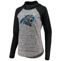 Carolina Panthers G-III 4Her by Carl Banks Women's Championship Ring Pullover Hoodie - Heathered Gray/Black outlet