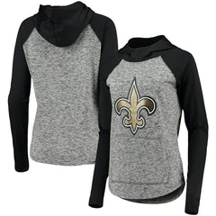 New Orleans Saints G-III 4Her by Carl Banks Women's Championship Ring Pullover Hoodie - Heathered Gray/Black online