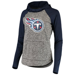 Tennessee Titans G-III 4Her by Carl Banks Women's Championship Ring Pullover Hoodie - Heathered Gray/Navy cheap