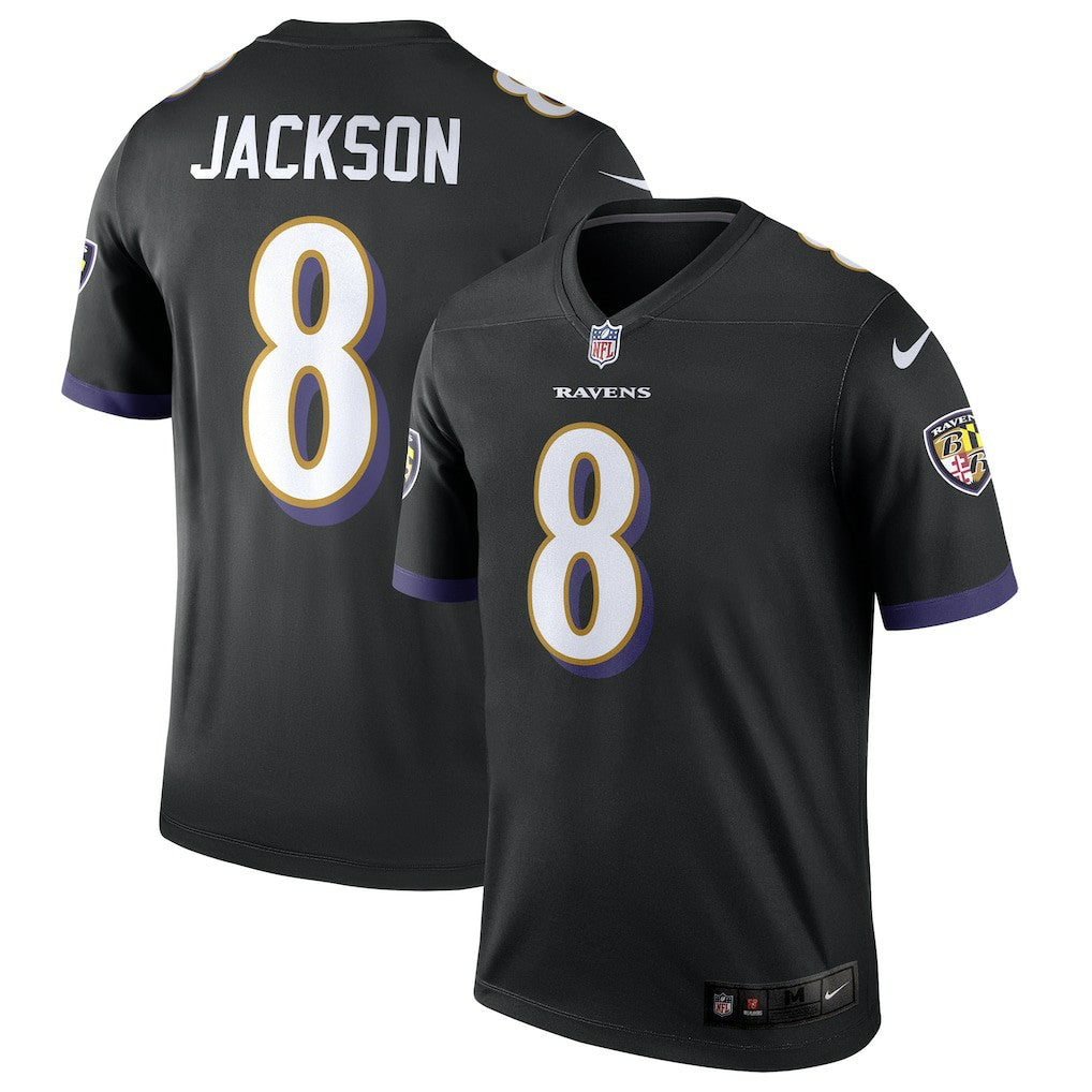 Lamar Jackson Baltimore Ravens Legend Player Performance Top - Black | Nike cheap