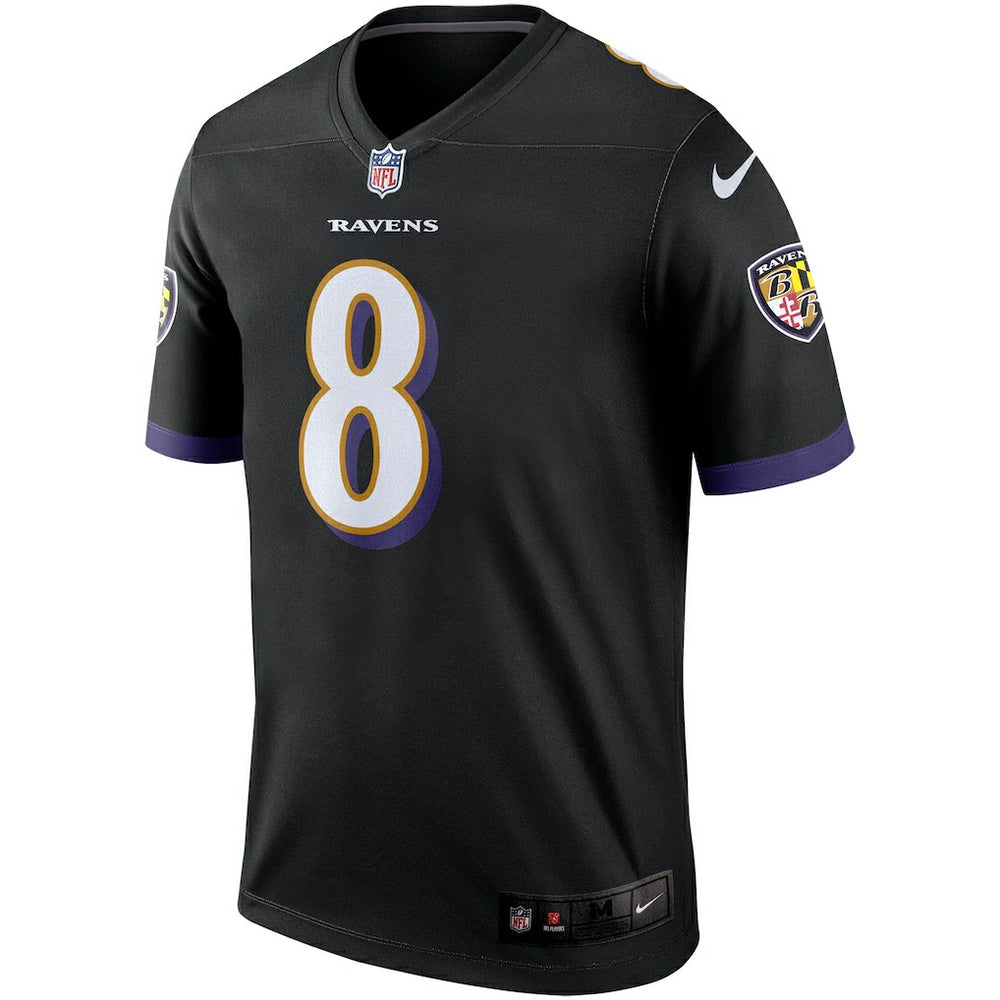 Lamar Jackson Baltimore Ravens Legend Player Performance Top - Black | Nike cheap