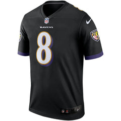 Lamar Jackson Baltimore Ravens Legend Player Performance Top - Black | Nike cheap