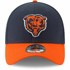 Chicago Bears New Era Team Classic Two-Tone 39THIRTY Flex Hat - Navy/Orange cheap