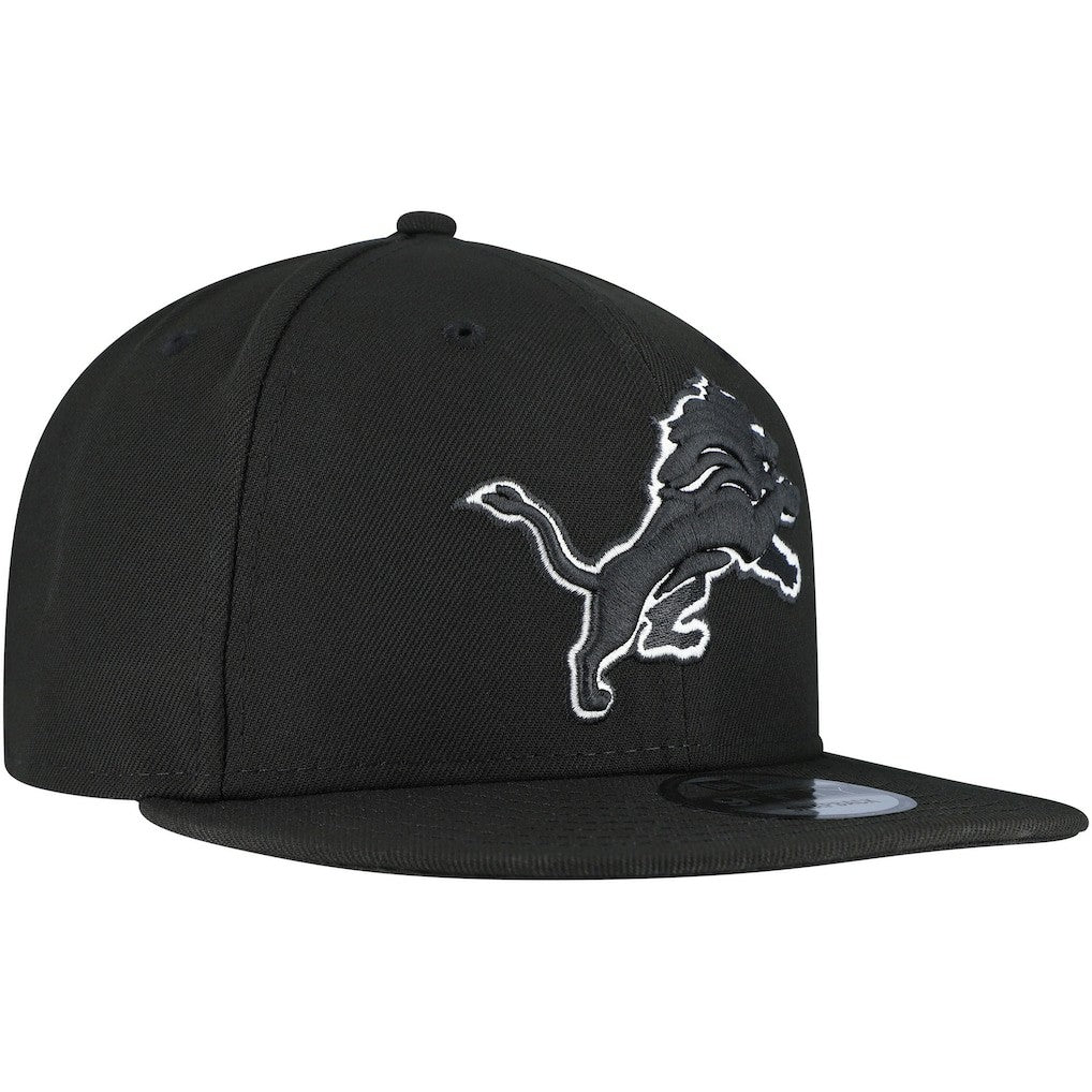 Detroit Lions New Era B-Dub 9FIFTY Adjustable Hat - Black outlet