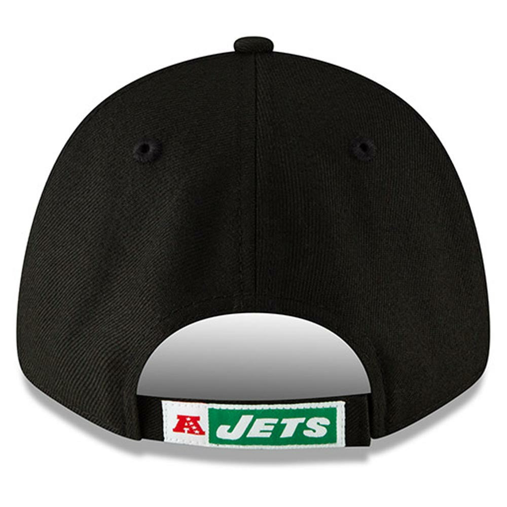 New York Jets New Era The League Throwback 9FORTY Adjustable Hat - Black for sale