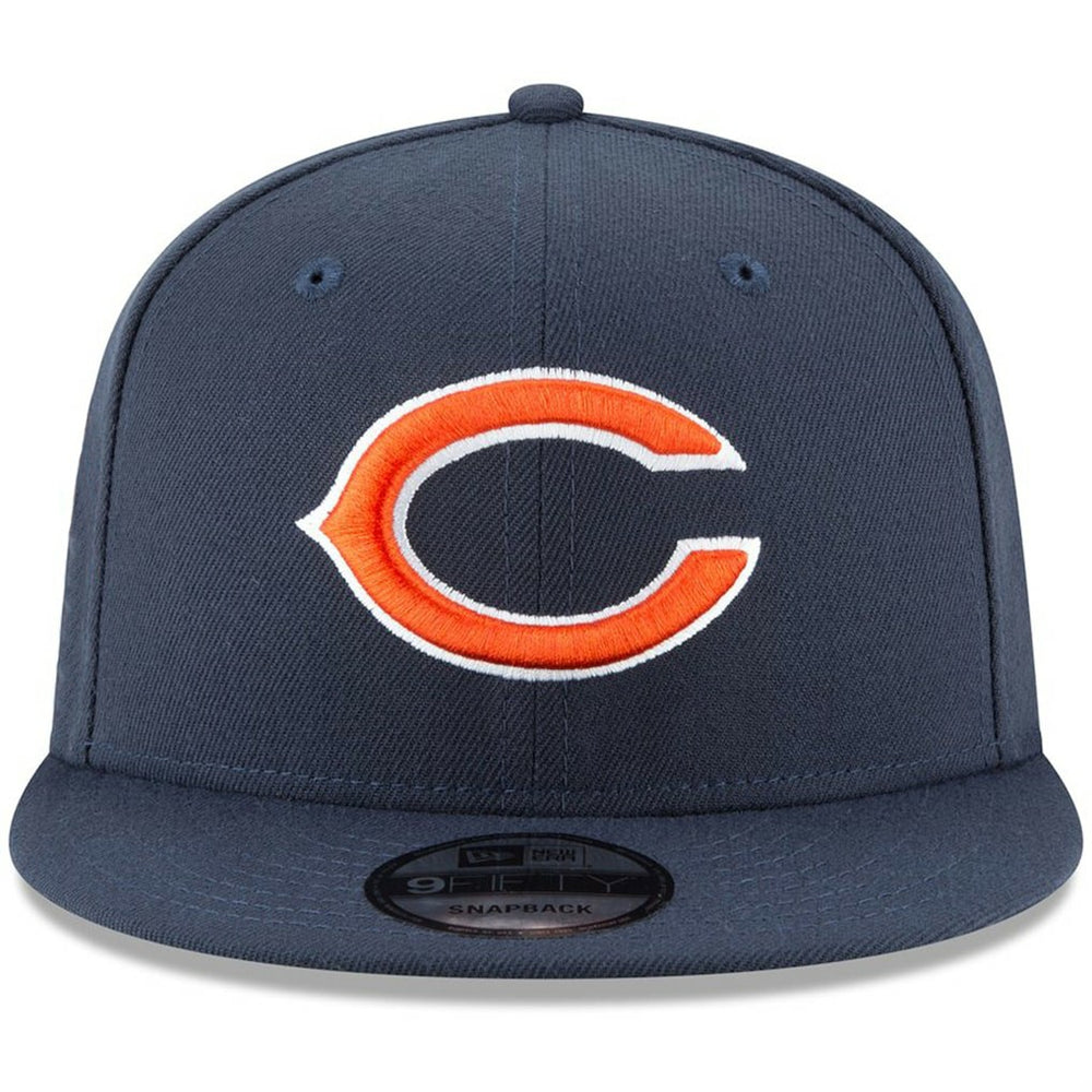 Chicago Bears New Era Basic 9FIFTY Adjustable Snapback Hat - Navy sale