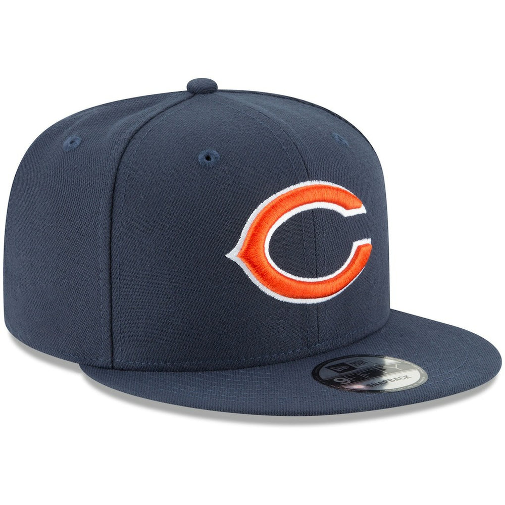 Chicago Bears New Era Basic 9FIFTY Adjustable Snapback Hat - Navy sale