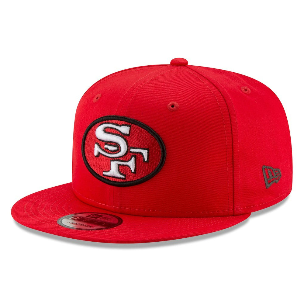 San Francisco 49ers New Era Throwback 9FIFTY Adjustable Snapback Hat - Scarlet cheap