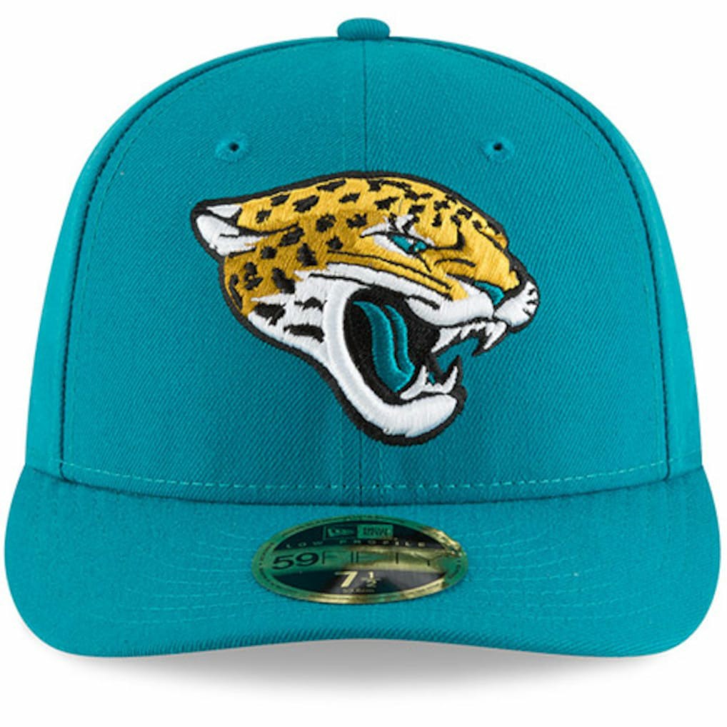 Jacksonville Jaguars New Era Omaha Low Profile 59FIFTY Fitted Hat - Teal sale
