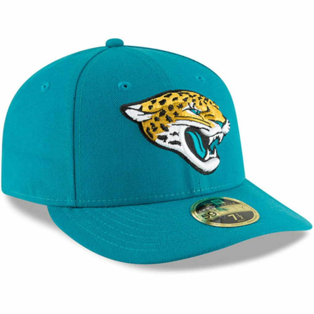 Jacksonville Jaguars New Era Omaha Low Profile 59FIFTY Fitted Hat - Teal sale