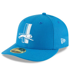 Detroit Lions New Era Omaha Throwback Low Profile 59FIFTY Fitted Hat - Blue online