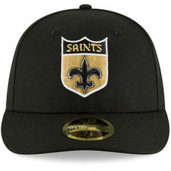 New Orleans Saints New Era Omaha Throwback Low Profile 59FIFTY Fitted Hat - Black outlet