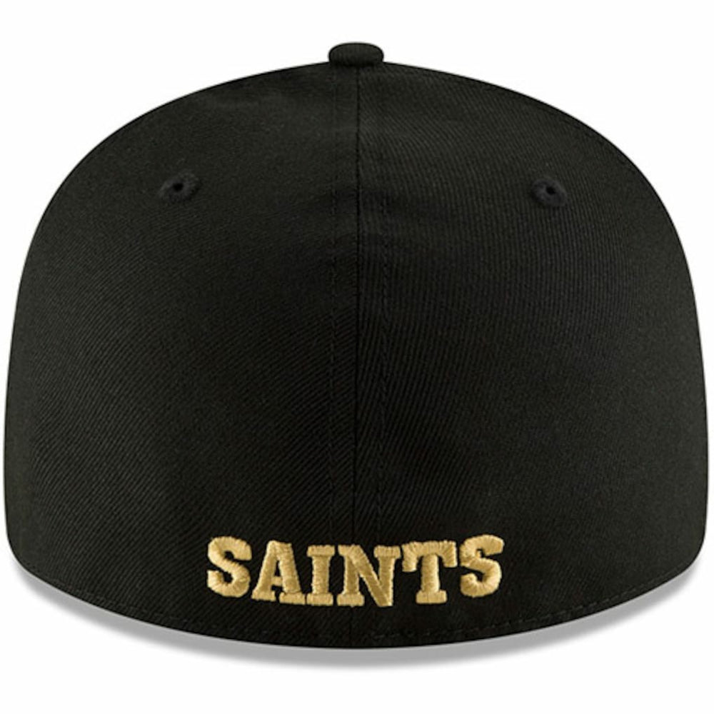 New Orleans Saints New Era Omaha Throwback Low Profile 59FIFTY Fitted Hat - Black outlet