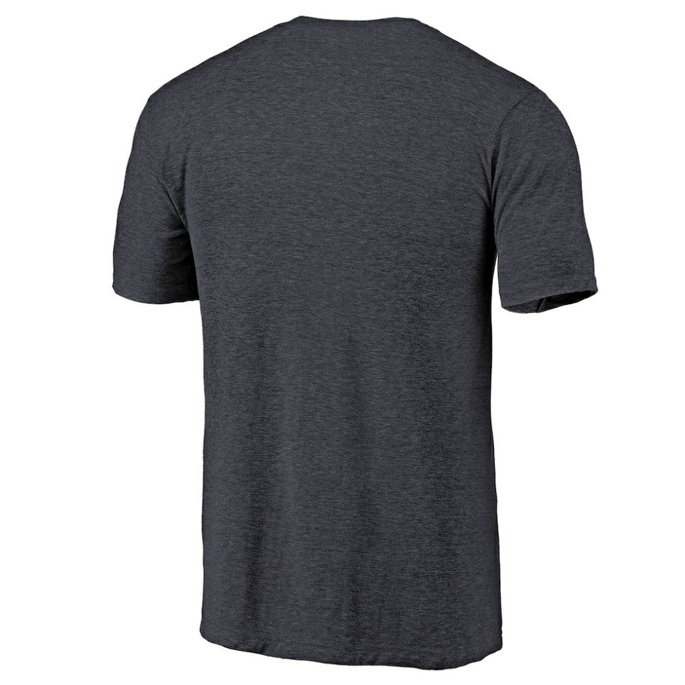 California Angels Cooperstown Collection Forbes Tri-Blend T-Shirt - Heathered Navy