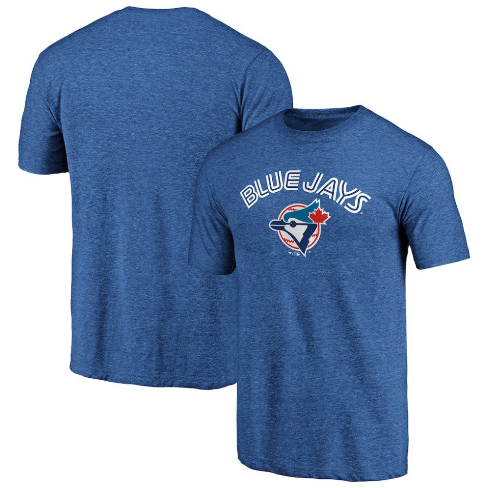 Toronto Blue Jays Vintage Cooperstown Collection Wahconah Tri-Blend T-Shirt - Royal