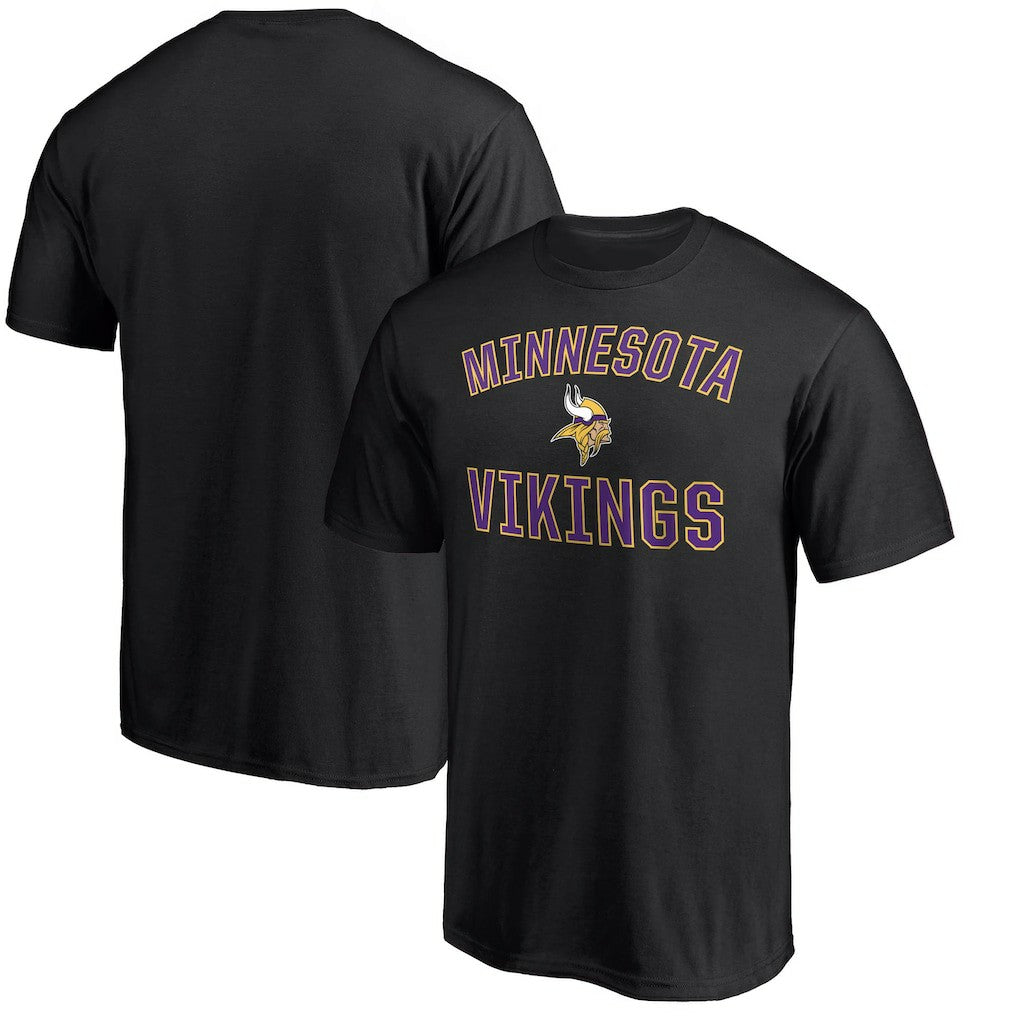 Minnesota Vikings Victory Arch T-Shirt - Black outlet