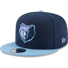 Memphis Grizzlies Two-Tone 9FIFTY Adjustable Hat - Navy/Light Blue | New Era on sale