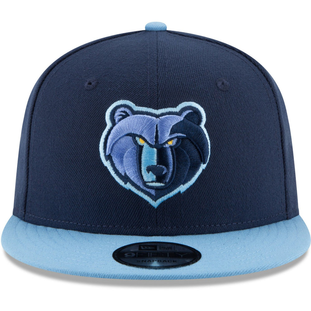 Memphis Grizzlies Two-Tone 9FIFTY Adjustable Hat - Navy/Light Blue | New Era on sale