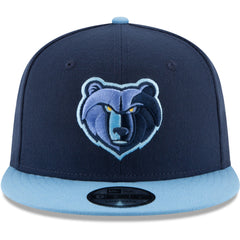 Memphis Grizzlies Two-Tone 9FIFTY Adjustable Hat - Navy/Light Blue | New Era on sale