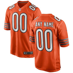 Chicago Bears Youth Alternate Custom Game Jersey - Orange | Nike cheap