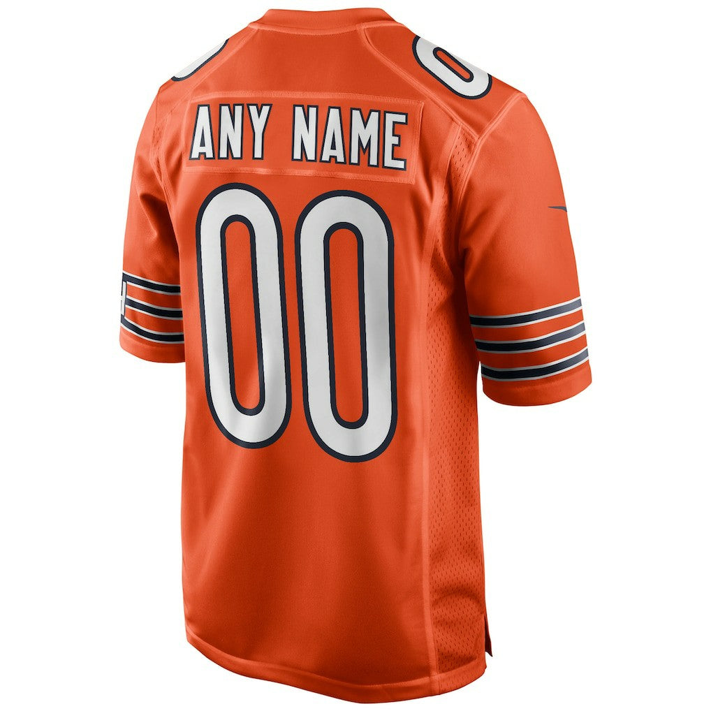 Chicago Bears Youth Alternate Custom Game Jersey - Orange | Nike cheap