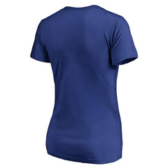 Los Angeles Dodgers Women's Hometown Collection Determined V-Neck T-Shirt - Royal