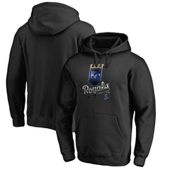 Kansas City Royals Midnight Mascot Pullover Hoodie - Black
