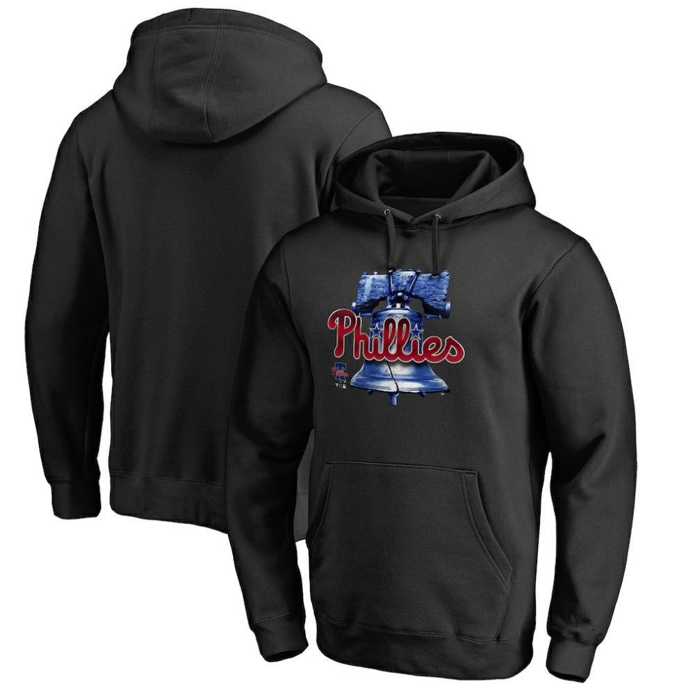 Philadelphia Phillies Midnight Mascot Pullover Hoodie - Black