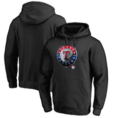 Texas Rangers Midnight Mascot Pullover Hoodie - Black
