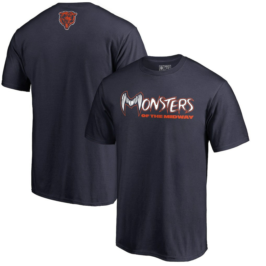 Chicago Bears Monsters T-Shirt - Navy sale