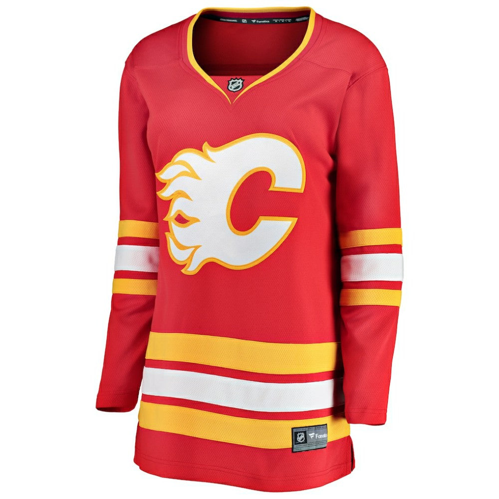 Calgary Flames Fanatics Women's Home Breakaway Jersey Red
