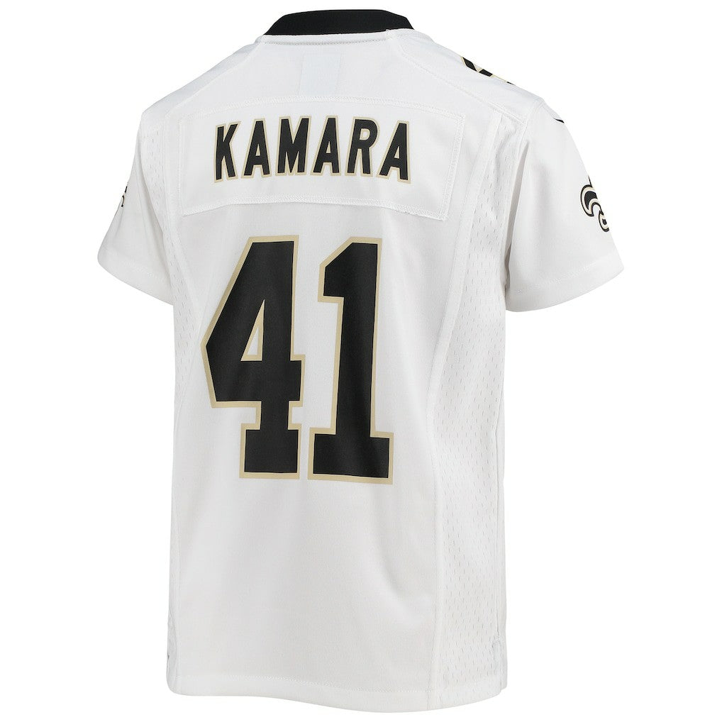 Alvin Kamara New Orleans Saints Youth Game Jersey - White | Nike sale
