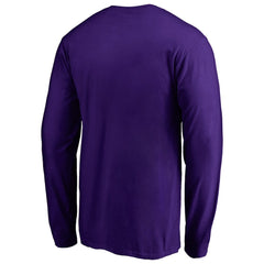 Baltimore Ravens Futbol Americano Long Sleeve T-Shirt - Purple discount
