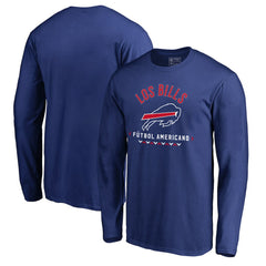 Buffalo Bills Futbol Americano Long Sleeve T-Shirt - Royal on sale