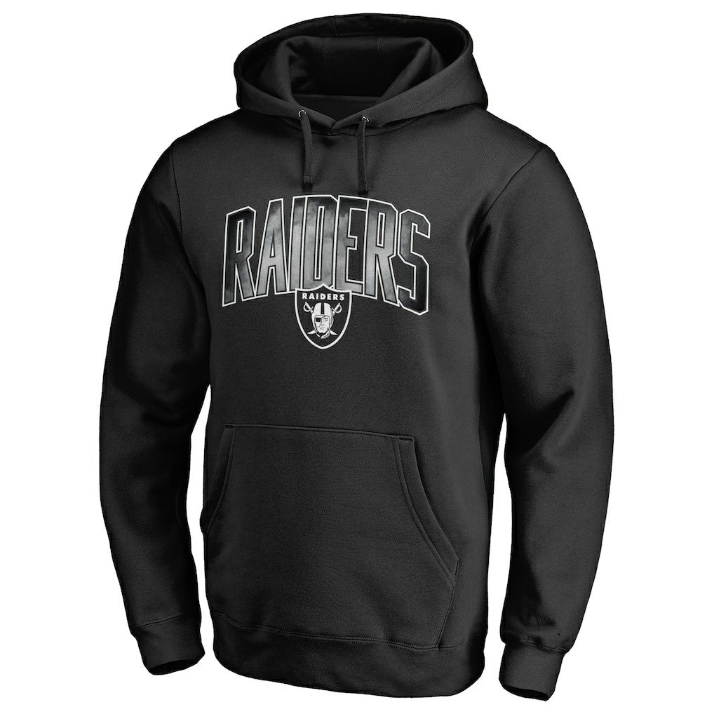 Las Vegas Raiders Arch Smoke Pullover Hoodie - Black online