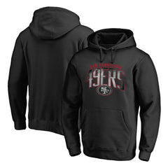 San Francisco 49ers Arch Smoke Pullover Hoodie - Black online