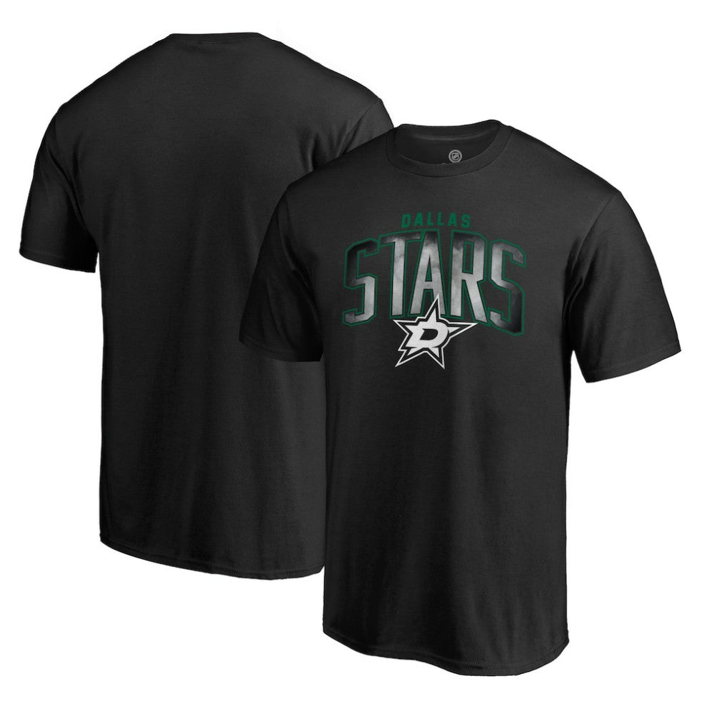 Dallas Stars Arch Smoke T-Shirt Black