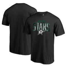 Dallas Stars Arch Smoke T-Shirt Black
