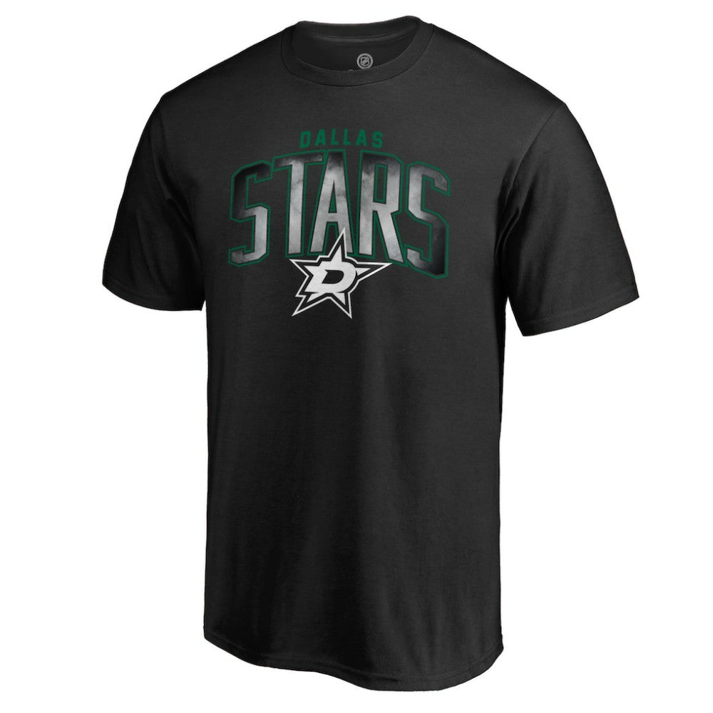 Dallas Stars Arch Smoke T-Shirt Black