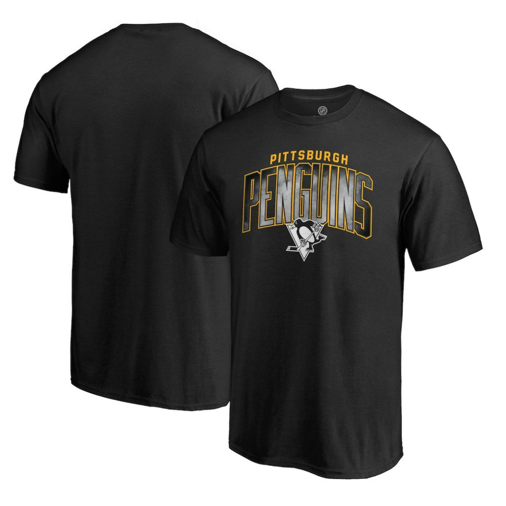Pittsburgh Penguins Arch Smoke T-Shirt Black